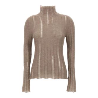 Fabiana Filippi Truien & Vesten, Dames, Bruin, XS, Havana Sweater