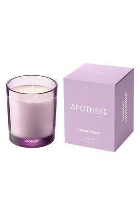 Apotheke Hinoki Lavender Petite Candle in Light/pastel Purple at Nordstrom