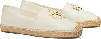 Tory Burch Eleanor Espadrille in Light Cream at Nordstrom, Size 10.5