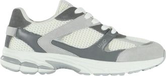 Liu Jo Cooper 01 Sneaker - Heren - Sneakers - Grijs - 43 EU - Leer - Schoenen