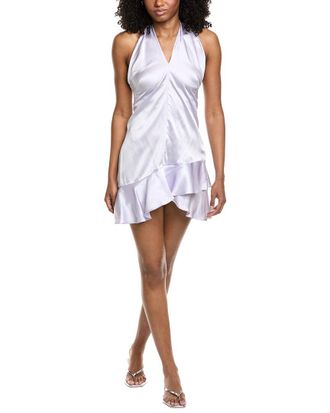 Amanda Uprichard Pollie Silk Mini Dress