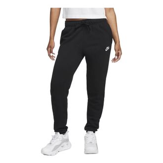 Nike (WMNS) Nike Sportswear Club Fleece Mid-Rise Joggers Black DQ5191-010