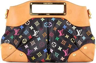Louis Vuitton Judy Handbag Monogram Multicolor MM shoulder bag - Zwart
