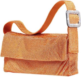 Benedetta Bruzziches Tassen, Dames, Oranje, ONE Size, Satijn, Vitty La Grande