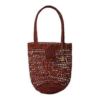 Chlo&eacute; Summer Banana Tote Bag - - Bags - Donna - Marrone - ONE SIZE