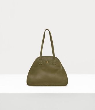 Vivienne Westwood Yasmina Small Handbag Aniline Leather Khaki