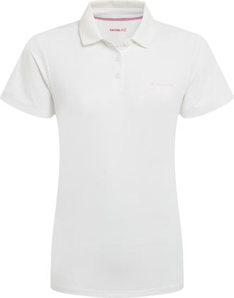 Craghoppers Dames Thornbury Nosilife Korte Mouwen Golf Polo Shirt (Wit)