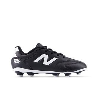 New Balance Bambino 442 Team Jnr FG V3 in Nero/Bianca, Sintetica, Taglia 33.5