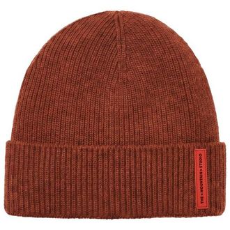 The Mountain Studio Cashmere Mix Rib Beanie M&uuml;tze - Unisex | rot