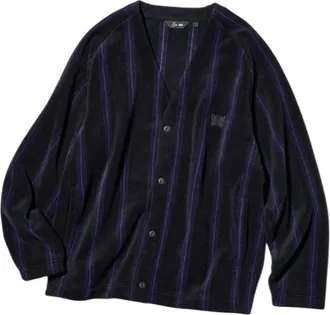 Uniqlo Uniqlo x Needles Oversized Printed Cardigan Black 484125-09