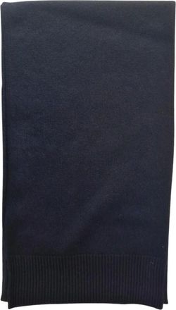 Malo Sciarpa Rasata - Heren - Accessoires - Blauw - Maat: ONE Size Kasjmier
