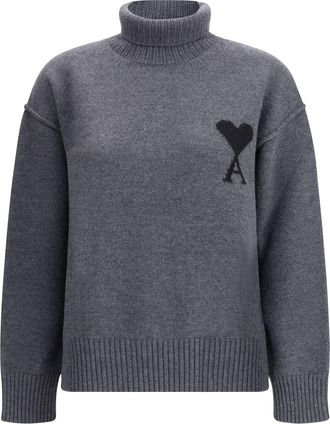 Ami Ami De Coeur Turtleneck Sweater