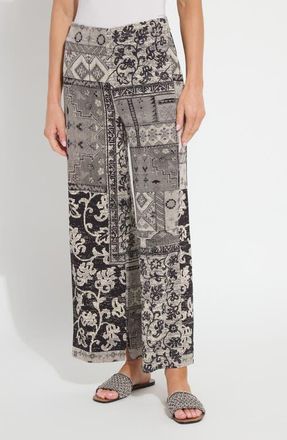 Lyss&eacute; Genesis Mixed Print Stretch Woven Pants in Casa Da Musica at Nordstrom, Size X-Small