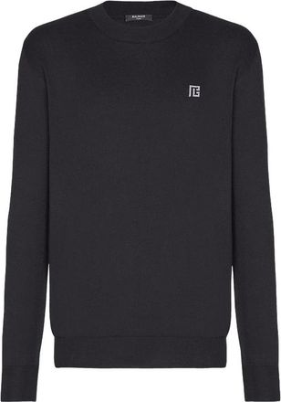 Balmain Logo-detail Long-sleeve T-shirt