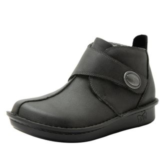 Alegria Womens Caiti Ankle Bootie In Upgrade Black