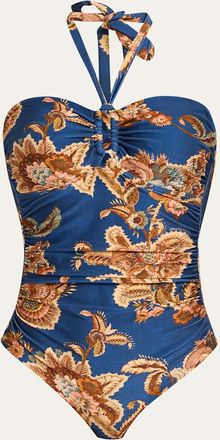 Zimmermann Aster Wide Link One-Piece Swimsuit