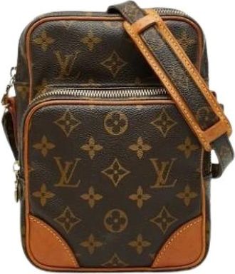Louis Vuitton Pre-owned Cross Body Bags, female, Brown, Size: ONE SIZE Pre-owned Vintage Cross Body Bag