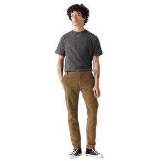 Levi's Heren Karla Corduroy Textuur Slim Chinos (Bruin)