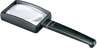 Eschenbach Porzellan Group 2655750 Lente dingrandimento portatile Ingrandimenti: 3.5 x Lente: (l x l) 75 mm x 50 mm Nero