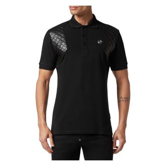 Philipp Plein Heren, Tops, Zwart, Maat: 3XL Katoen