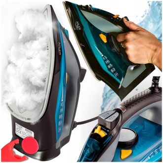 OEM Plancha De Vapor Para Bomberos De 3000 W, Anti-cal Y Anti-goteo Con Suela De Cer&aacute;mica