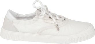 Moncler Schoenen, Dames, Beige, 36 1/2 EU, Leer, Vera Leisure Gewatteerde Sneakers