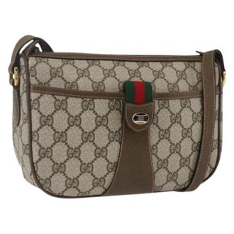 Gucci Pre-owned Cross Body Bags, female, Beige, Size: ONE SIZE Pre-owned Cross Body Bag