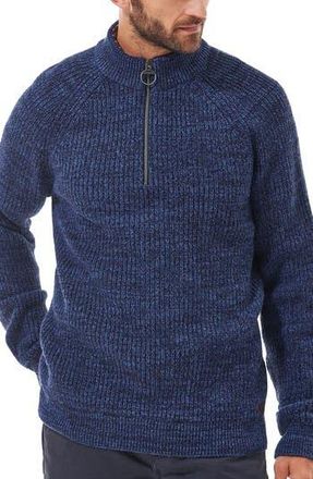 Barbour Horseford Wool Half-Zip Sweater in Navy at Nordstrom Rack, Size Medium
