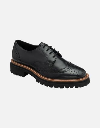 Ravel Womens Walsh Womens Brogues - Black - Size: 4
