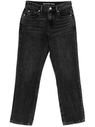 Alexander Wang Straight jeans - Zwart