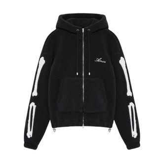 Amiri Faux Fur & Shearling Jackets, male, Black, Size: L Faux-shearling Jacket