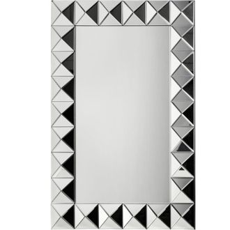 Premier Housewares 3D Effect Rectangular Wall Mirror
