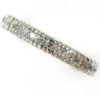 C&A White Gold White Gold (18K) Band Ring (Pre-Owned)