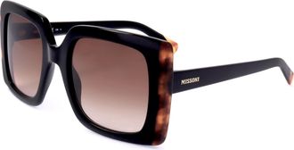 Missoni Womens 54 mm Black Sunglasses