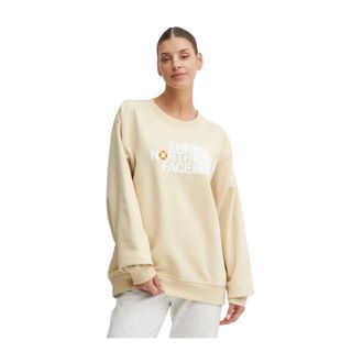 The North Face Fitness, Dames, Beige, M, Katoen, Yinka Ilori Crew