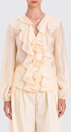 Twin-Set Camicia in organza con rouches