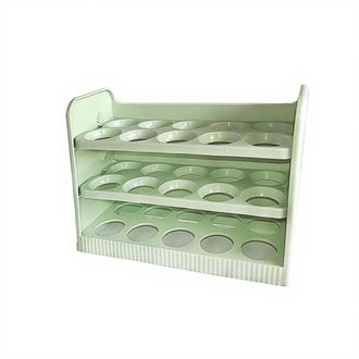 OEM Soporte Para Huevos De 3 Niveles Con Operaci&oacute;n Con Una Sola Mano - Verde 3