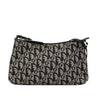 Dior Pre-owned Dior Diorissimo Trotter Canvas Pochette Ladies 64KZYULET9MHWZUN