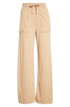 Eleventy Cashmere Sweater Pants in 04 Camel at Nordstrom, Size Xx-Small