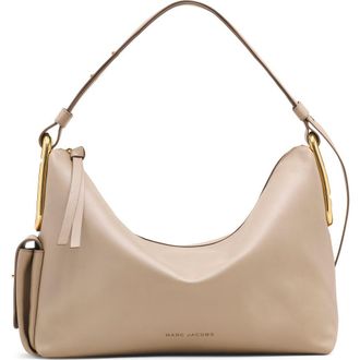 Marc Jacobs Large Scene Leather Shoulder Bag in Light Slate at Nordstrom