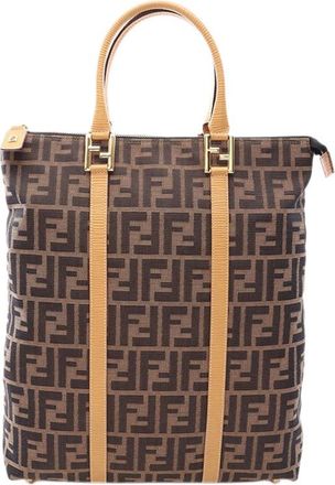 Fendi Pre-owned Fendi Zucca Canvas Tote Ladies IO146Z50X05QW45I