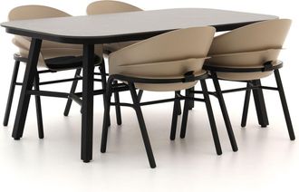 Hartman Hartman Tubb dining tuinset 185cm 5-delig verstelbaar