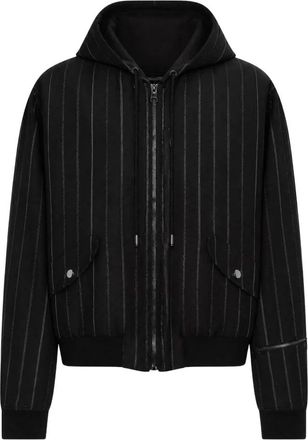 Dolce & Gabbana Oversized Zip Hoodie - Heren - Hoodies - Zwart - XL - Wol - Hoodies & sweatvesten