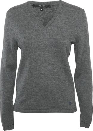 Gucci Sweater met V-hals - Grijs