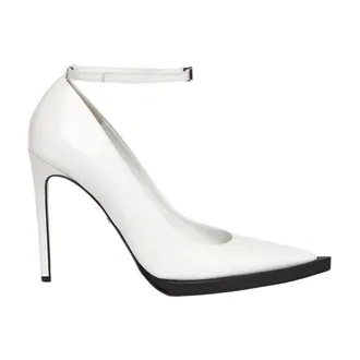 GCDS Gcds, Dames, Schoenen, Wit, Maat: 40 EU Leer