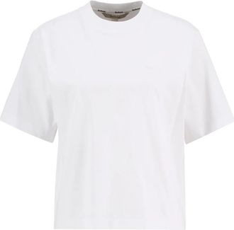 Barbour Marjorie T-Shirt - Dames - T-shirts - Wit - L - Katoen - Tops