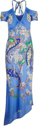 Etro Abito con scollo allamericana - Blu