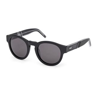 K-Way Matte Black Sunglasses Round Style