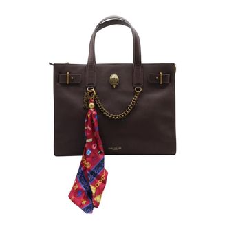 Kurt Geiger Tassen, Dames, Bruin, ONE Size, Lemba Handtas