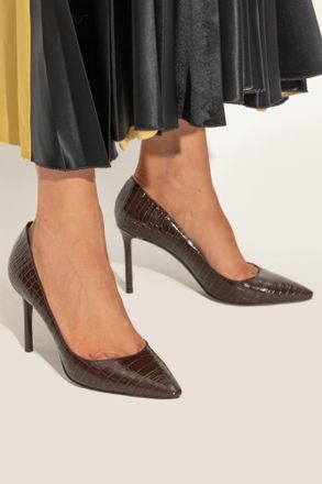 Jimmy Choo London Romy Heeled Shoes, Womens, Brown